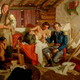Alexis St Martin y William Beaumont, inmortalizados por el pintor Dean Cornwell
